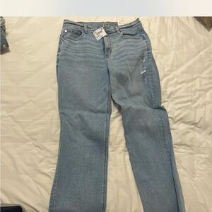 American Eagle Outfitters Light Blue Straight Leg Jeans
